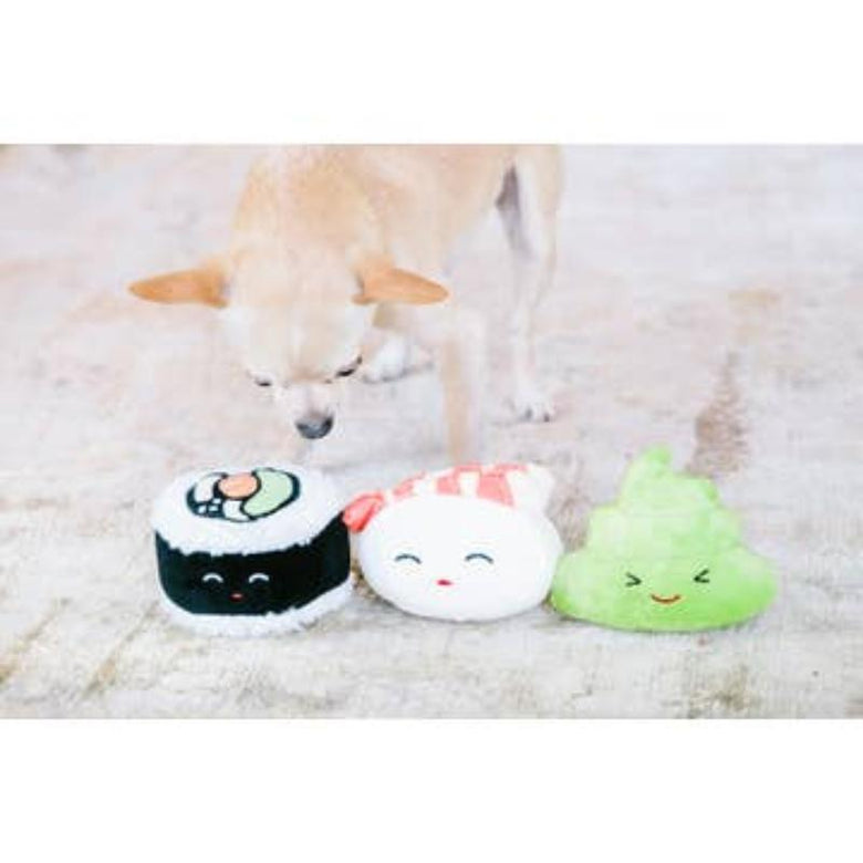 Pearhead, Inc. dog toys Sushi Bento Dog Toy Set - 3 pc