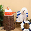 Hugsmart Products Inc dog toys Food Party Beer Cooler Interactive Plush Dog Toy Set - 4 Pc