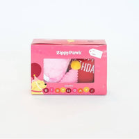 Zippypaws Toys Birthday Girl Pink Box Dog Toy Set - 3 Pk