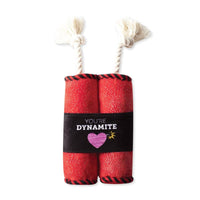 Pet Shop by Fringe Studio dog toys You're Dynamite Plush Squeak Dog Toy
