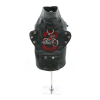 Doggie Design, Inc. Jackets-Coats XS Biker Dawg Dog Jacket in Black