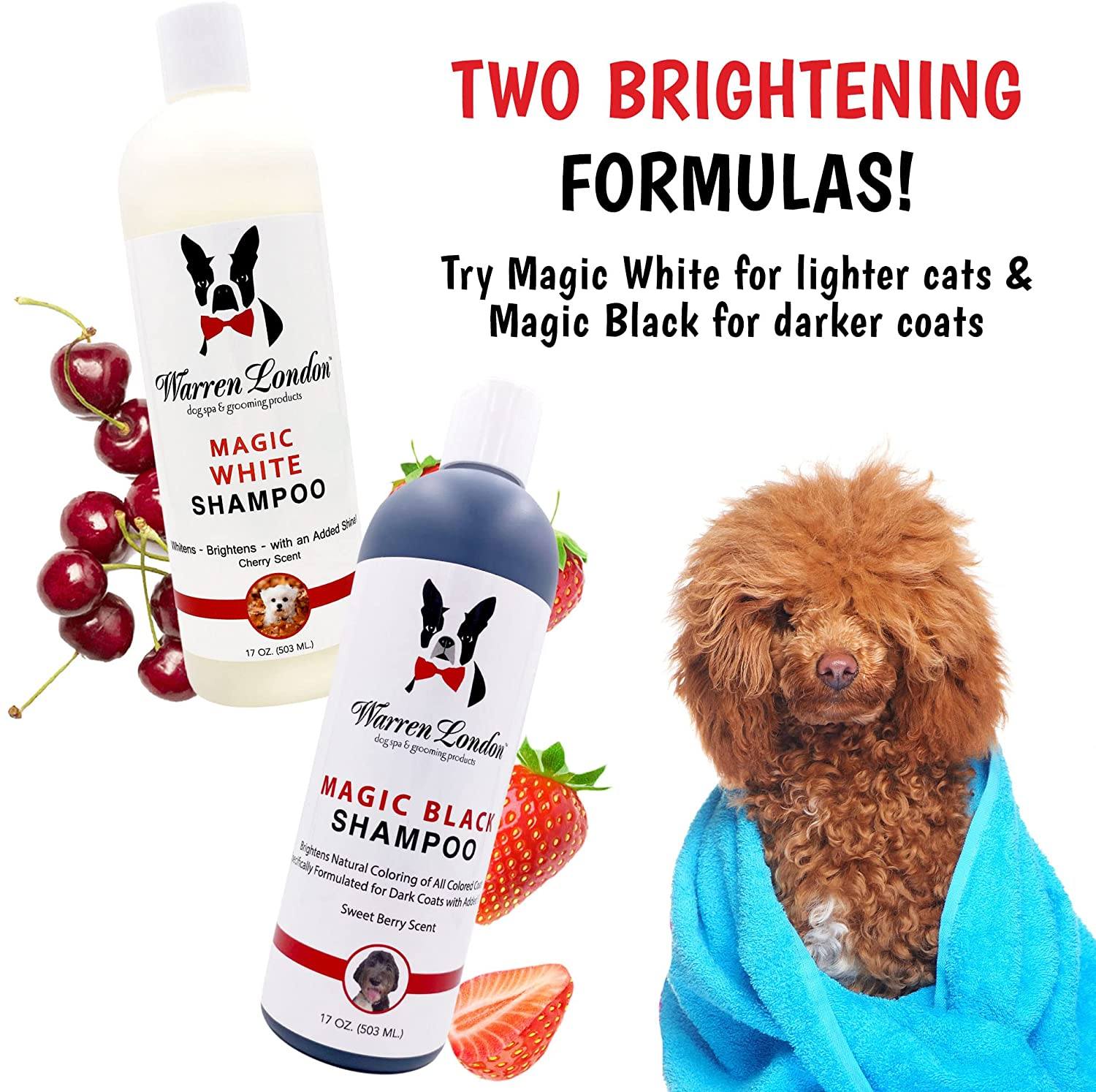 Warren London Pet Shampoo & Conditioner Magic Black Brightening Dog Shampoo