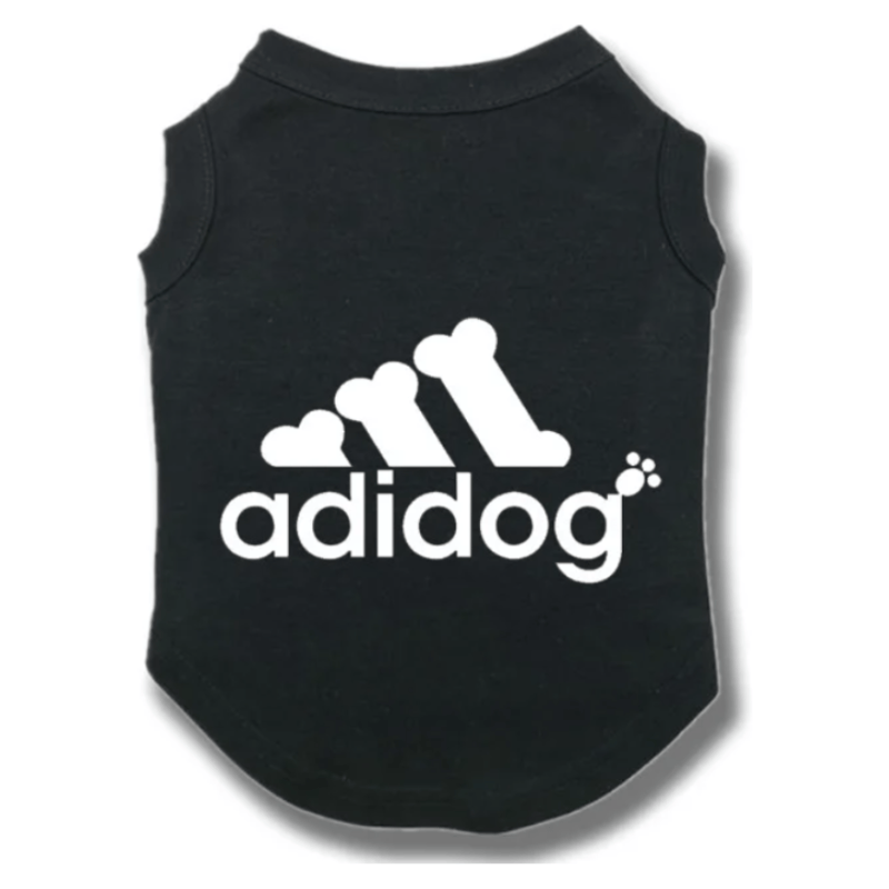 AE Dog Apparel Blk / XS Adi-dog Dog Tee in Pink or Black