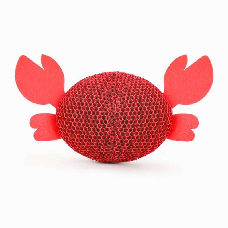 Hugsmart Products Inc dog toys Ocean Pals Crab Ball Dog Toy