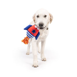 Huxley & Kent Dog Toys Rocket Man Plush Squeak Dog Toy - 2 Sizes