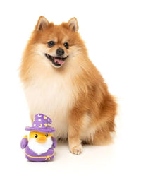 FuzzYard dog toys Sirius Quack Magical Purple Duck Plush Squeak Dog Toy - 2 Sizes