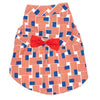 The Worthy Dog DRESSES XS Flag Patchwork Patriotic Red White Blue Dog Dress