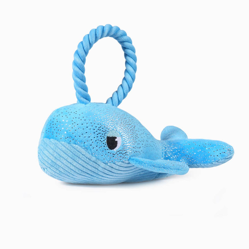 Hugsmart Products Inc Hugsmart Products Inc - HugSmart Pet - Ocean Pals  | Whale - Dog Rope Toy