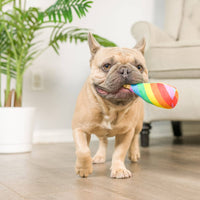 Huxley & Kent dog toys Tiny Tuff Out For Brunch Chompagne and Bone Plush Dog Toys - 2pk