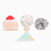 Yappy Birthday Balloon & Cake Plush Cat Toy Set - 3 Pc