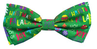 Huxley & Kent Bow Tie SM Merry & Bright Festive Holiday Pet Bow Tie - 3 Sizes