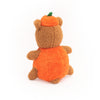 Halloween Cheeky Chumz Pumpkin Bear Plush Squeak Dog Toy