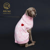 TM - PETS TALE Sweaters XS You are My Whole Heart Beat Pink Dog Sweater