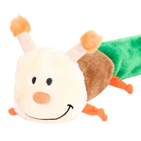 ZippyPaws dog toys Caterpillar Fall Forest Colors Long Plush Squeaky Dog Toy