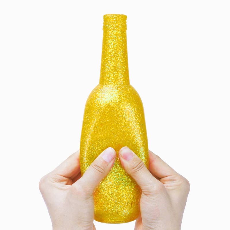 Hugsmart Products Inc dog toys Yappy Birthday Wine TPR Rubber Bottle Dog Toy