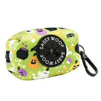 SASSY WOOF Waste Bag Dispenser Halloween Haunt Mess Dog Waste Bag Holder