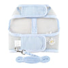 Doggie Design Harnesses Cool Mesh Dog Harness with Leash - Baby Blue Daisy