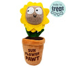 Huxley & Kent dog toys Seek 'n Treat Sunflower Pawt Plush Treat Interactive Dog Toy