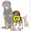 VIP Products/Tuffy dog toys Tuffy Ultimate Ring Yellow Bones Durable Tough Jr Dog Toy