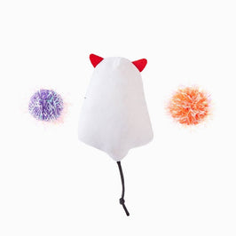 Hugsmart Products Inc Cat Toys Spooky Cats Ghost Kitty Cat Toy Set - 3 Pc