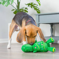 Christmas Tree Rex 2.0 Plush Squeaky Holiday Dog Toy - 2 Sizes