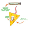 Meowijuana Cat Toys Meowijuana Get Cheezy Cheese & Mouse Cat Toy