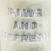 Snuggly Cup Embroidered Plush Squeaky Dog Toy - 3 Colors: Blush, Teal, Ivory