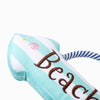 Hugsmart Products Inc dog toys Beach Daze Rope Sign Plush Dog Toy