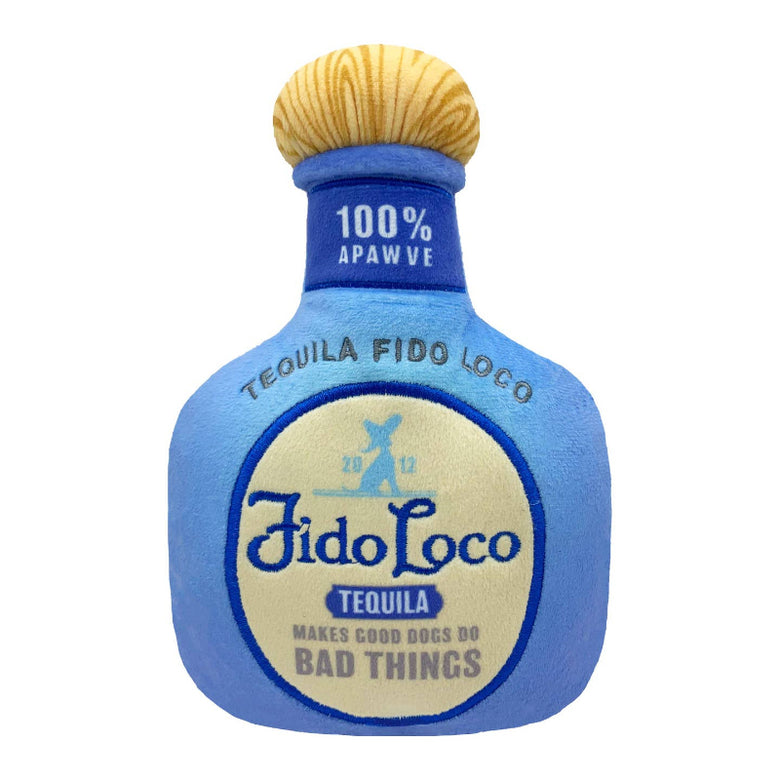 Fido Loco Squeak Plush Squeaky Dog Toy - 2 Sizes