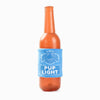 Hugsmart Products Inc dog toys Boozy Tailz Pup Light Bottle Squeak Rubber Dog Toy