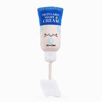 Hugsmart Products Inc Dog Toys Makeup Collection Night Cream Rope Plush Squeaky Dog Toy