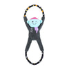 Halloween Season RopeTugz New Zombie Plush Squeaky Tug Dog Toy