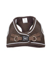 Barker's Bowtique Barker's Bowtique - Hip Doggie -  EZ Step-In Harness Vest - Brown: XXS