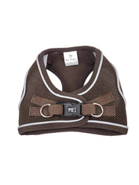 Barker's Bowtique Barker's Bowtique - Hip Doggie -  EZ Step-In Harness Vest - Brown: XXS