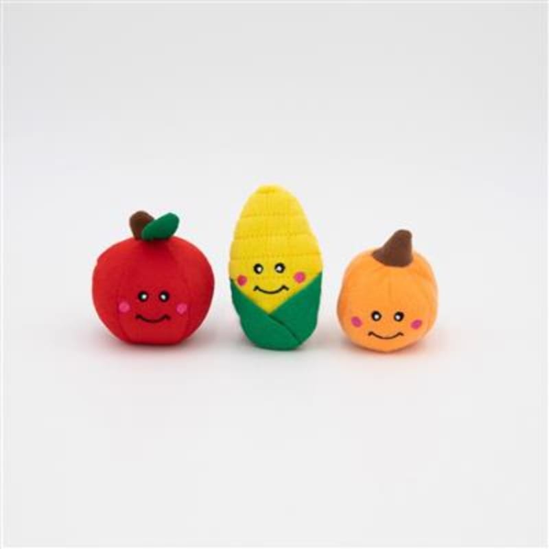 ZippyPaws dog toys Fall Season Cornucopia Burrow Interactive Dog Toy - 4 Pc
