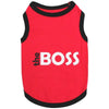 Parisian Pet® Dog Apparel XXS The Boss Red Dog Tee
