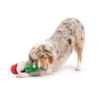 Christmas Holiday Seek 'n Treat Prickly & Bright Pawt Plush Squeaky Dog Toy