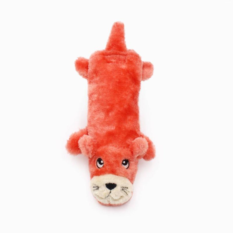 ZippyPaws dog toys Bottle Crusherz Otter Plush Dog Toy