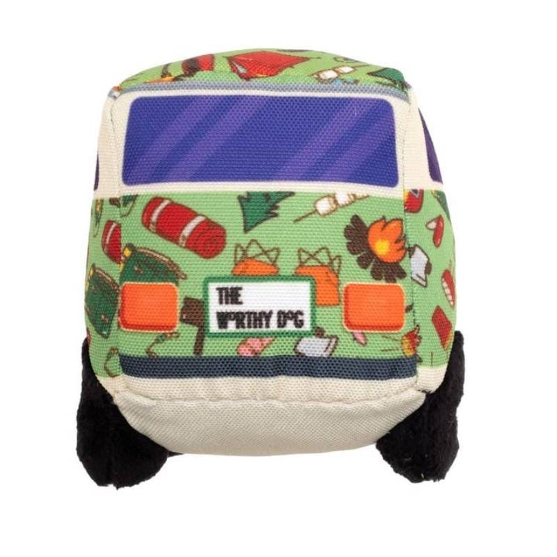 The Worthy Dog Toys Happy Camper Dog Toy