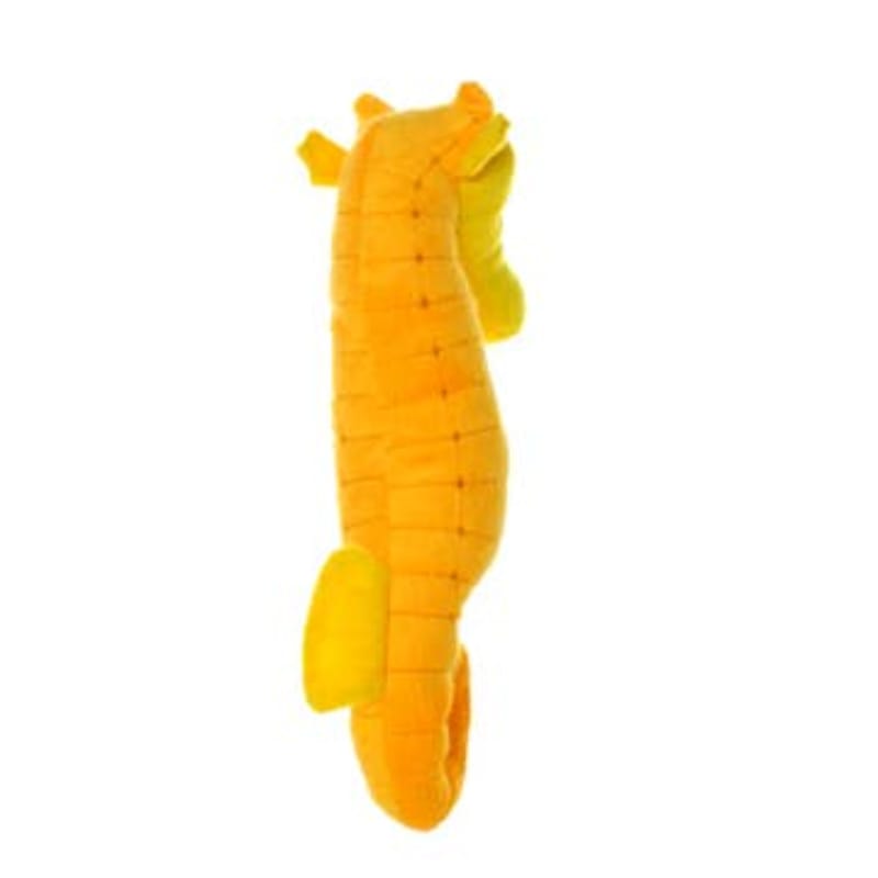 VIP Products/Tuffy dog toys Jr Tuffy Ocean Creature Series Sarafina Seahorse Durable Tough Yellow Dog Toy - Jr Size