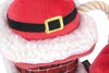 Merry Woofmas Clumsy Claus Christmas Holiday Plush Squeaky Rope Dog Toy