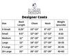 Doggie Design, Inc. Jackets-Coats Sherpa Lined Stylish Grey Herringbone with Matching Leash Dog Harness Coat