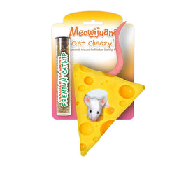 Meowijuana Cat Toys Meowijuana Get Cheezy Cheese & Mouse Cat Toy