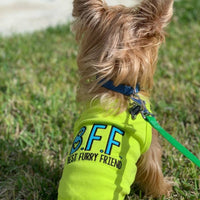 Parisian Pet® Tee's MD B.F.F. Best Furry Friend Lime Green Dog Tee