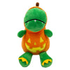 Halloween Dino-Lantern Plush Squeaky Dog Toy