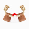 Hugsmart Products Inc dog toys Camping Pups S'mores Tug Rope Plush Dog Toy