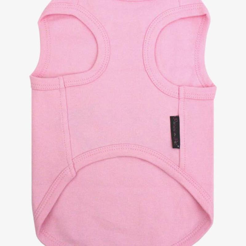 Parisian Pet Tee's XOXO Hugs & Kisses Pink Dog Tee