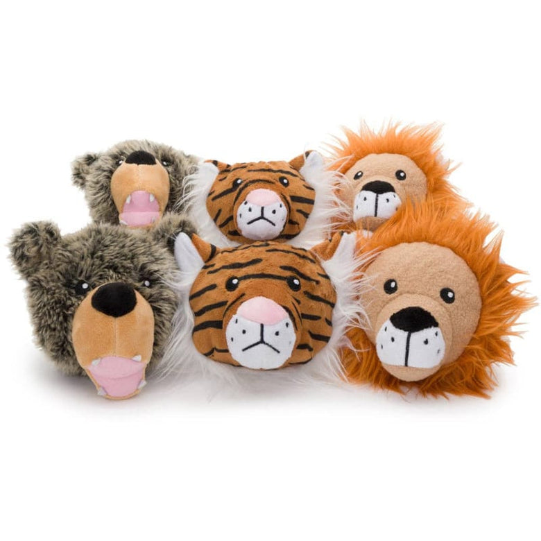 fabdog dog toys Grizzly Bear Plush Faball Dog Toy - Sz Large