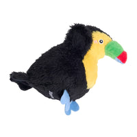 ZippyPaws dog toys Toucan ZippyTuff 2-in-1 Birdiez Ball Plush Dog Toy