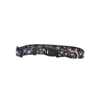 Little Earth Productions Collars SM GA Bulldogs Black Team Dog Collar